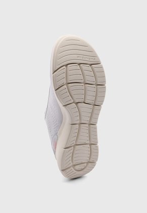 Tenis SKECHERS Engineered Mesh Lace Up Lila Claro