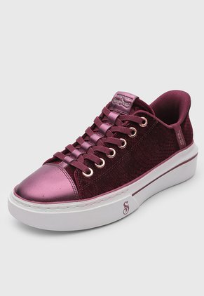 Tenis Lifestyle SKECHERS Snoop One Velvet Vinotinto