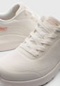 Tenis SKECHERS Lace Up Mesh Marfil de Skechers