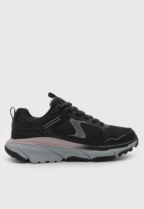 Tenis Outdoor SKECHERS D'Lux Journey Negro