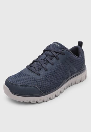 Tenis Lifestyle SKECHERS Graceful Azul