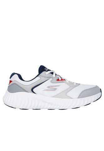 Tenis Hombre Skechers Go Run Now - Blanco/Gris Skechers