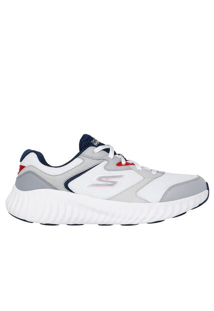 Tenis Hombre Skechers Go Run Now - Blanco/Gris