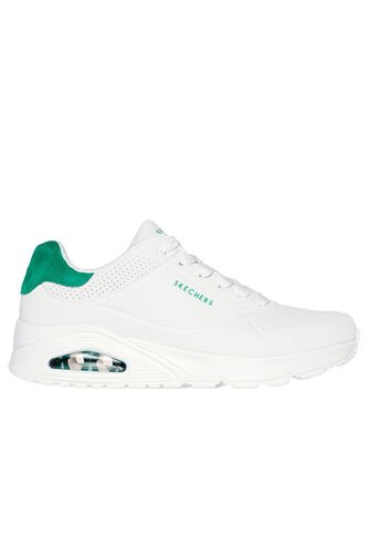 Tenis Mujer Skechers Uno Suited On Air - Blanco Skechers