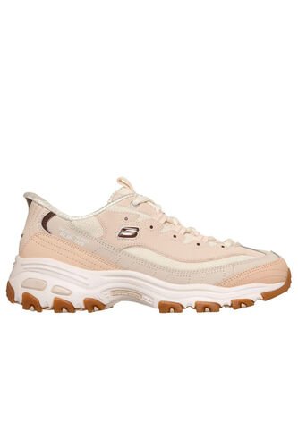 Tenis Mujer Skechers D'Lites Smooth Nostalgia - Blanco Skechers