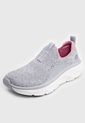 Tenis Skechers Relaxed Fit: D'Lux Walker 2.0 Gris de Skechers