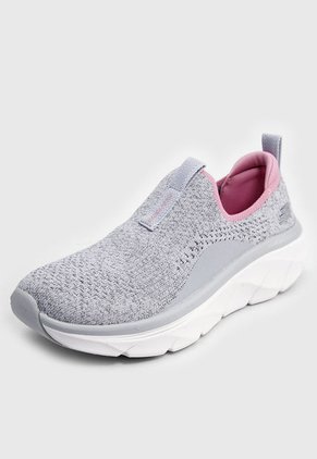 Tenis Skechers Relaxed Fit: D'Lux Walker 2.0 Gris