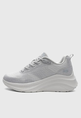 Tenis Lifestyle SKECHERS Bobs Chaos Hi Gris Skechers