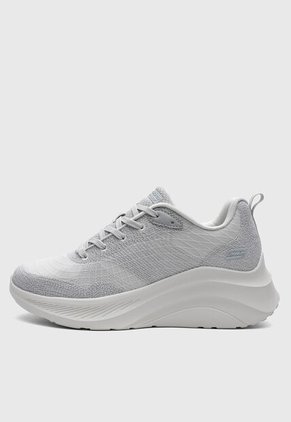 Tenis Lifestyle SKECHERS Bobs Chaos Hi Gris