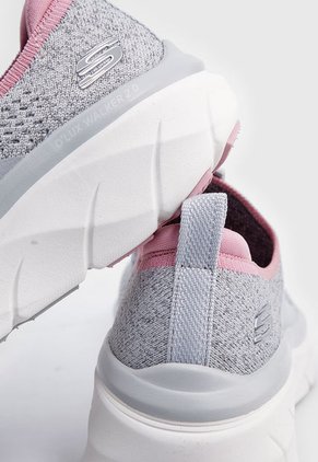 Tenis Skechers Relaxed Fit: D'Lux Walker 2.0 Gris