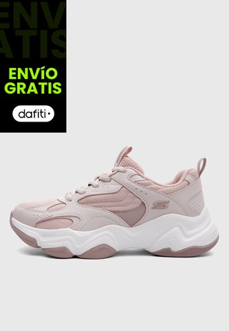 Tenis Lifestyle SKECHERS Bobs Diego Rosa Skechers