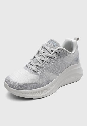 Tenis Lifestyle SKECHERS Bobs Chaos Hi Gris