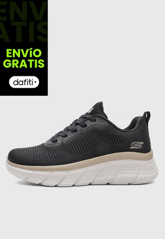 Tenis Lifestyle SKECHERS Bobs Sport B Flex HI  Negro Skechers