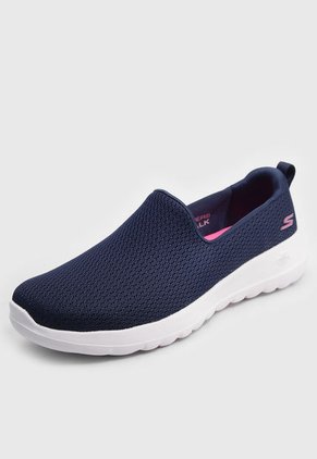 Tenis Walking Azul Navy-Blanco Skechers GO WALK Joy - Aurora
