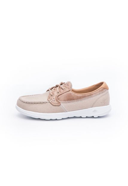 Go Walk Dafiti Zapatillas Skechers Hombre Tenis Training Beige