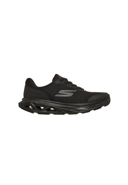 Tenis Skechers Mujer Mesh Slip On - Negro