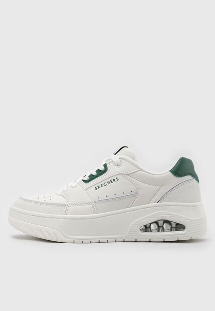Tenis SKECHERS Uno Court-Low Post Blanco