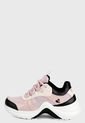 Tenis Lifestyle Rosa-Negro-Blanco Skechers Solei St. Groovilicious de Skechers