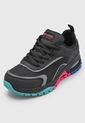 Tenis Lifestyle Negro-Magenta-Azul Skechers Uno Trail - Hot Hikes de Skechers