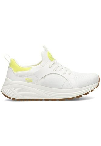 Tenis Running Skechers Bobs Sport Sparrow 2.0 Metro Daisy - Blanco-Amarillo Skechers