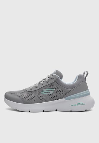 Tenis Running Skechers Skech-Air Dynamight 2.0  Gris Skechers
