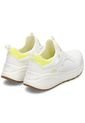 Tenis Running Skechers Bobs Sport Sparrow 2.0 Metro Daisy - Blanco-Amarillo de Skechers