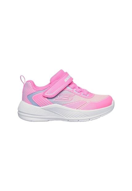 Tenis Skechers Niña Microspec Advance Velcro Color Rosa