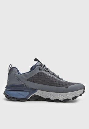Tenis de Senderismo Gris-Azul-Negro Skechers Max Protect - Liberated