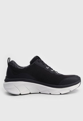 Tenis Walking Negro-Blanco Skechers Relaxed Fit: D'Lux Walker 2.0 - Radiant Rose.