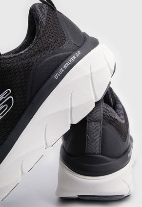 Tenis Walking Negro-Blanco Skechers Relaxed Fit: D'Lux Walker 2.0 - Radiant Rose.