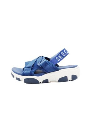 Sandalias Skechers Mujer Daddy-O - Dibs Azul - Blanco