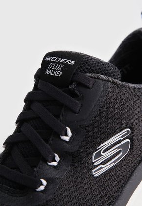 Tenis Walking Negro-Blanco Skechers Relaxed Fit: D'Lux Walker 2.0 - Radiant Rose.