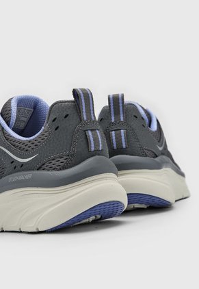 Tenis Training Gris-Beige-Lila Skechers D´Lux Walker - Infinite Motion