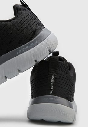 Tenis Training Negro-Gris Skechers Summits - Torre
