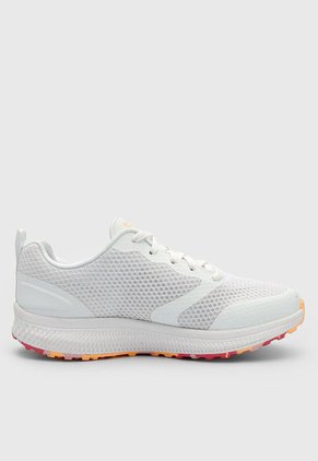 Tenis Running Blanco-Salmón-Magenta Skechers Go Run Consistent-Stamina