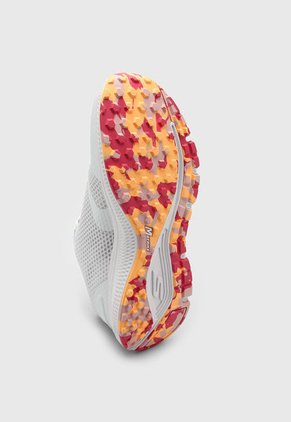 Tenis Running Blanco-Salmón-Magenta Skechers Go Run Consistent-Stamina