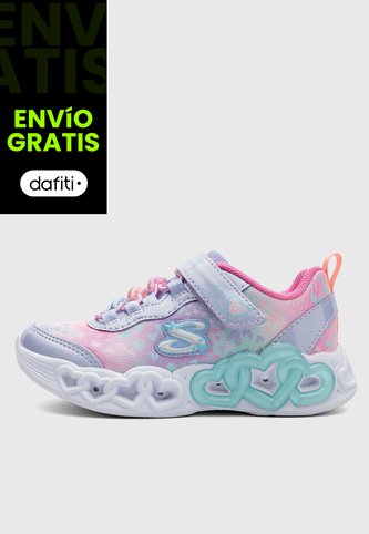Tenis Lifestyle SKECHERS Infinite Heart Lights Multicolor Skechers