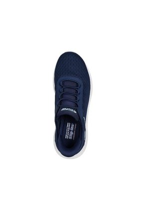 Tenis Skechers Mujer Bobs Squad Chaos Slip-Ins Azul