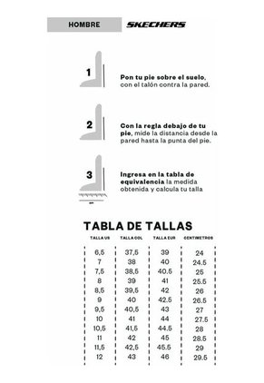 Tenis Skechers Hombre Glide-Step At Slip-Ins Negro