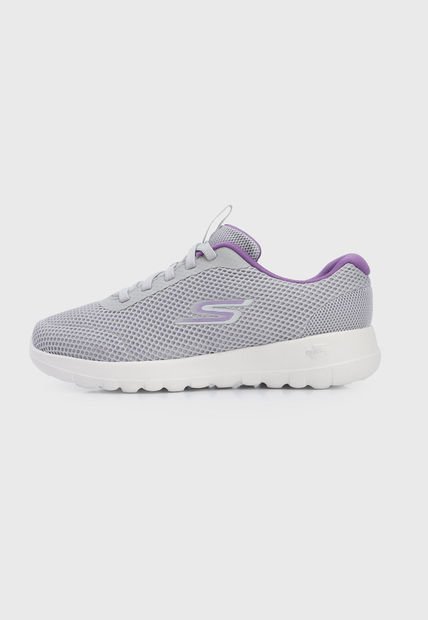 Tenis Lifestyle Gris-Morado-Blanco Skechers