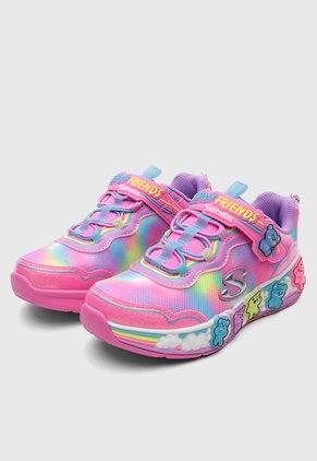 Tenis Lifestyle SKECHERS Gummy Friends Multicolor