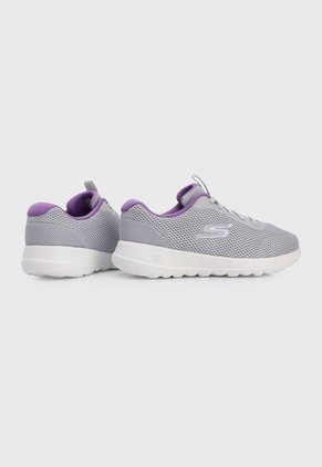 Tenis Lifestyle Gris-Morado-Blanco Skechers