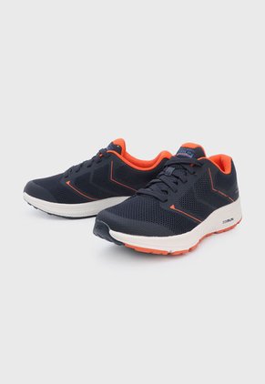 Tenis Training Azul-Naranja-Beige Skechers