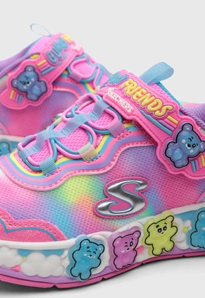 Tenis Lifestyle SKECHERS Gummy Friends Multicolor
