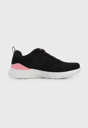 Tenis Training Negro-Blanco-Rosa-Azul Skechers Skech-air Dynamight