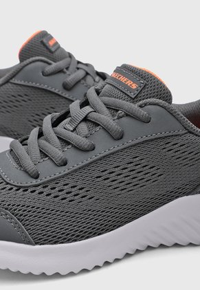 Tenis Lifestyle SKECHERS Bounder Gris Oscuro