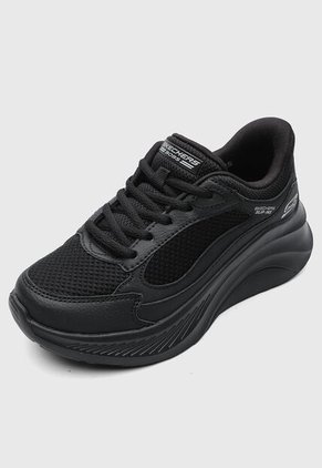 Tenis SKECHERS Chaos Hi Negro