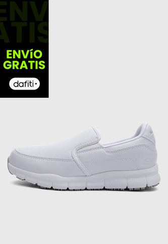 Tenis Casual SKECHERS Nampa Blanco Skechers