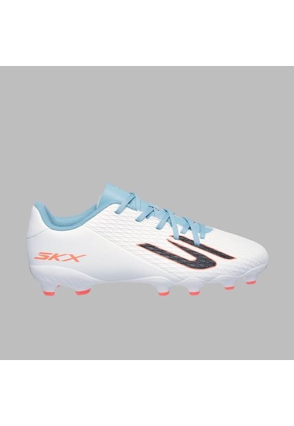 Guayos Skechers Kids Skx 2.0 Jr Youth MG Fútbol | Blanco Terreno Firme