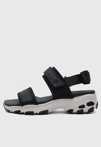 Sandalias SKECHERS D'Lites Negro Skechers